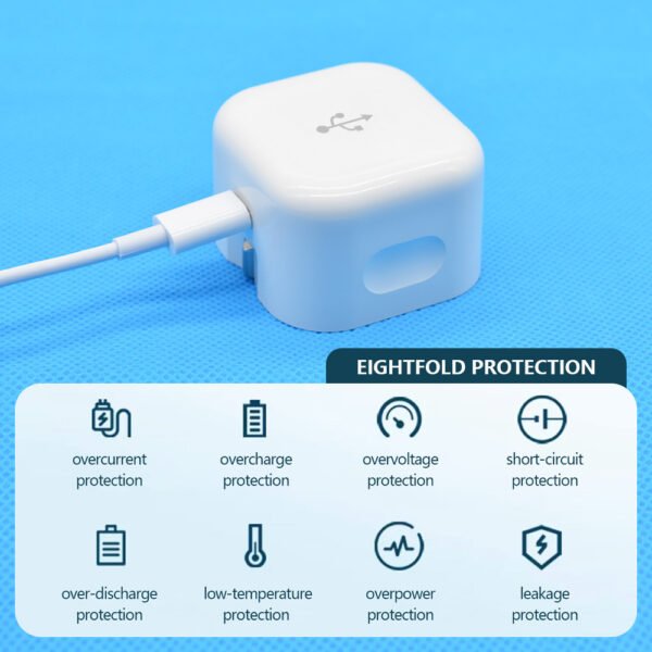 Foldable PD20W UK Charger for Apple iPhone Fast Charging