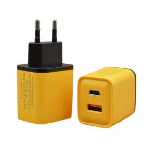 40W PD Fast Charger Dual Port USB-C + USB-A for iPhone iPad Tablet