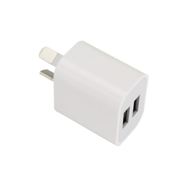 ‌Mini Size Dual USB AU Plug Charger 5V2A for iPhone