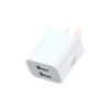 ‌Mini Size Dual USB AU Plug Charger 5V2A for iPhone
