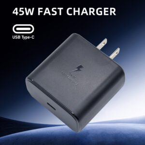 45W PD Fast Charger for Samsung Plug