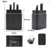 45W PD Fast Charger for Samsung Plug