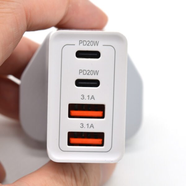55W GaN Charger Multi-Ports PD Fast Charger for mobile phones