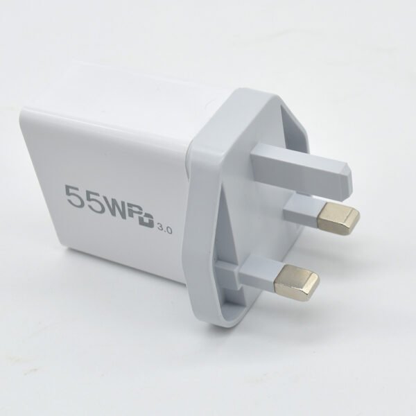 55W GaN Charger Multi-Ports PD Fast Charger for mobile phones