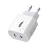 Dual Type C Port Adapter 40W Fast Charging for Mobile Phone