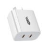 Dual Type C Port Adapter 40W Fast Charging for Mobile Phone