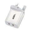 Dual Type C Port Adapter 40W Fast Charging for Mobile Phone