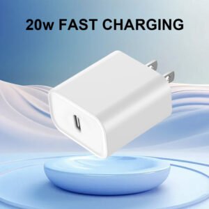 PD 20W US Charger USB Type C Port Fast Charging for iPhone