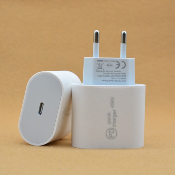 GaN PD 45W Quick Charger US EU different ports for options