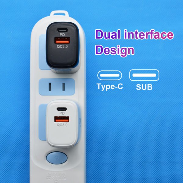 Hot Selling USB QC3.0 Fast Charger PD 30W Adapters Mobile Phone Charger