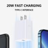 Macaron PD 20W Fast Charging Mobile Phone Charger