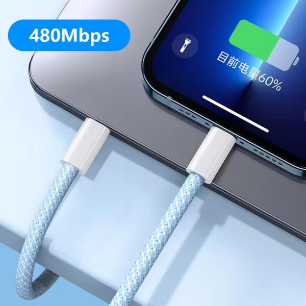Macaron Data Cable Fast Charging C-C/C-L for iPhone