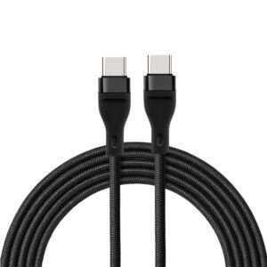 Nylon Braided Material Data Cable Fast Charging for iPhpne Android Mobile Phones