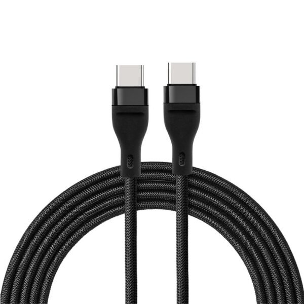 Nylon Braided Material Data Cable Fast Charging for iPhpne Android Mobile Phones