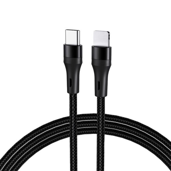 Nylon Braided Material Data Cable Fast Charging for iPhpne Android Mobile Phones