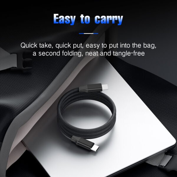 Braided Aluminum Magnetic Data Cable Charging for Mobile Phone