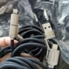 New Zinc Alloy 4 in 1 60W Fast Charging Data Cable