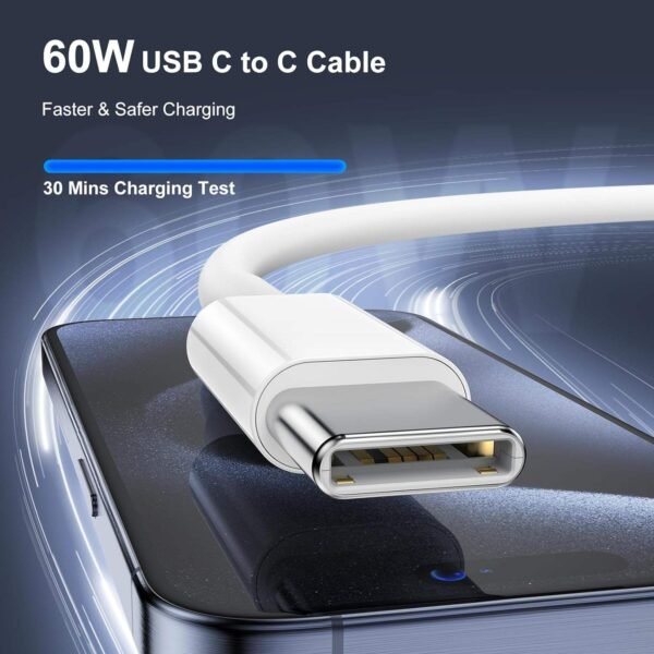PD 240W Type C to Type C Data Cable Charging