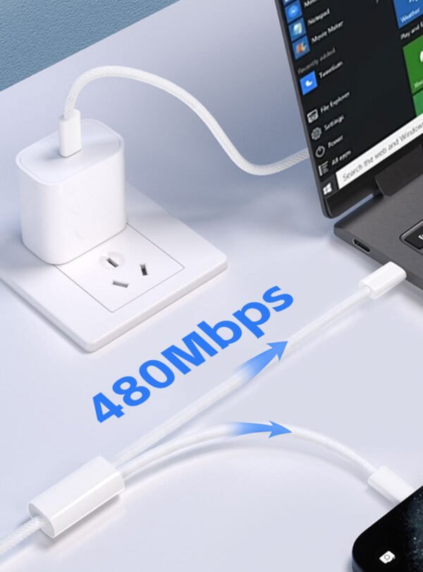 2 in 1 Fast Charging Data Cable