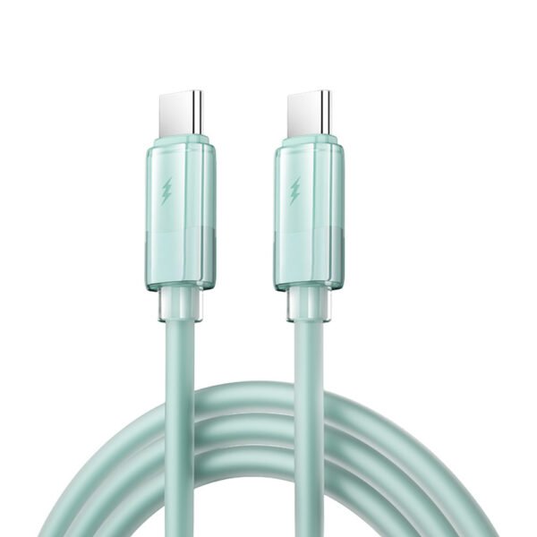 PTD10 (18) Genuine Silicone Pure Copper Core Fast Charging Data Cable