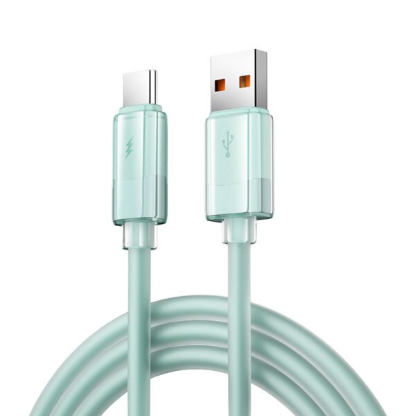 PTD10 (20) Genuine Silicone Pure Copper Core Fast Charging Data Cable