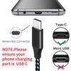 Nylon Braided 3A Quick Charging Data Cable