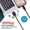 Nylon Braided 3A Quick Charging Data Cable