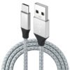 Nylon Braided 3A Quick Charging Data Cable