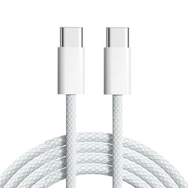 Braid Type C-C 60W Fast Charging Data Cable