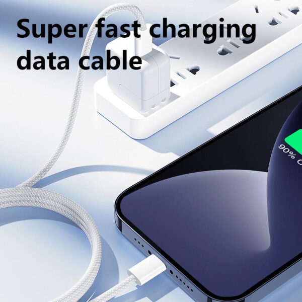 Braid Type C-C 60W Fast Charging Data Cable
