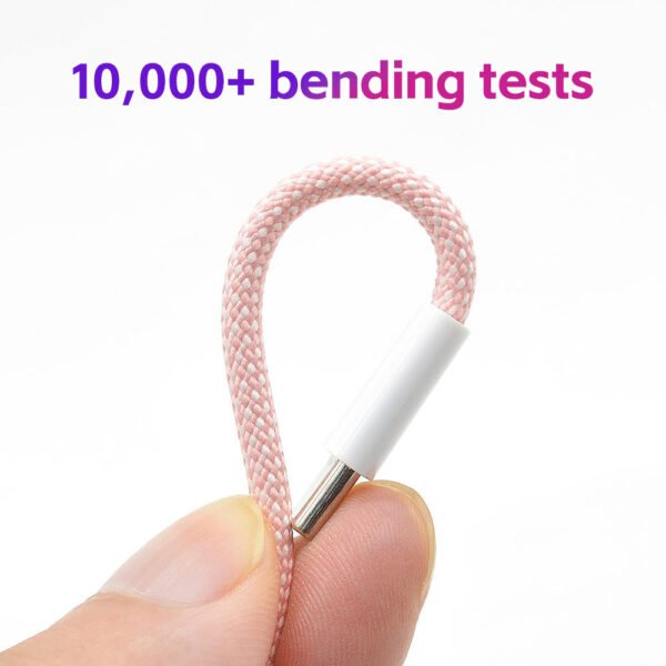 Macaron Braided USB-Type C Fast Charging Data Cable