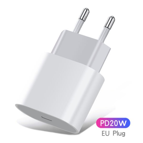 PTD20 (4) PD20W Charger and Data Cable Fast Charging for iPhone