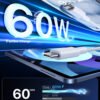 60W/65W/100W/240W Type C to Type C Fast Charging Cable Data for iPhone