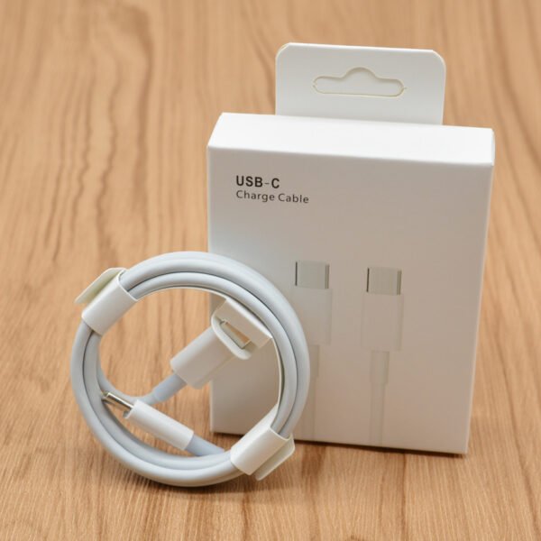 60W/65W/100W/240W Type C to Type C Fast Charging Cable Data for iPhone